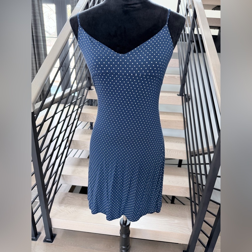 New Polka Dot Blue Nightie size S
